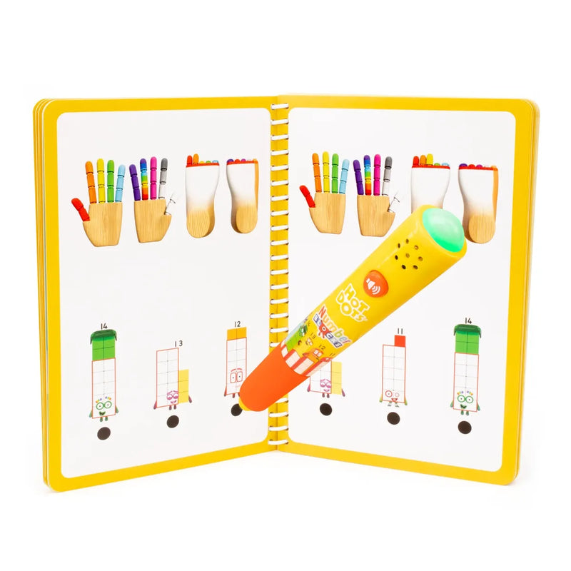Hot Dots® Numberblocks Activity Book & Interactive Pen, Learning SPACE