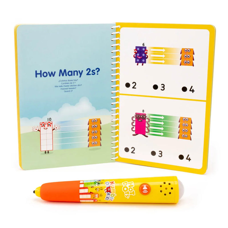 Hot Dots® Numberblocks Activity Book & Interactive Pen, Learning SPACE