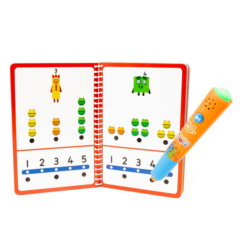 Hot Dots® Numberblocks Activity Book & Interactive Pen, Learning SPACE