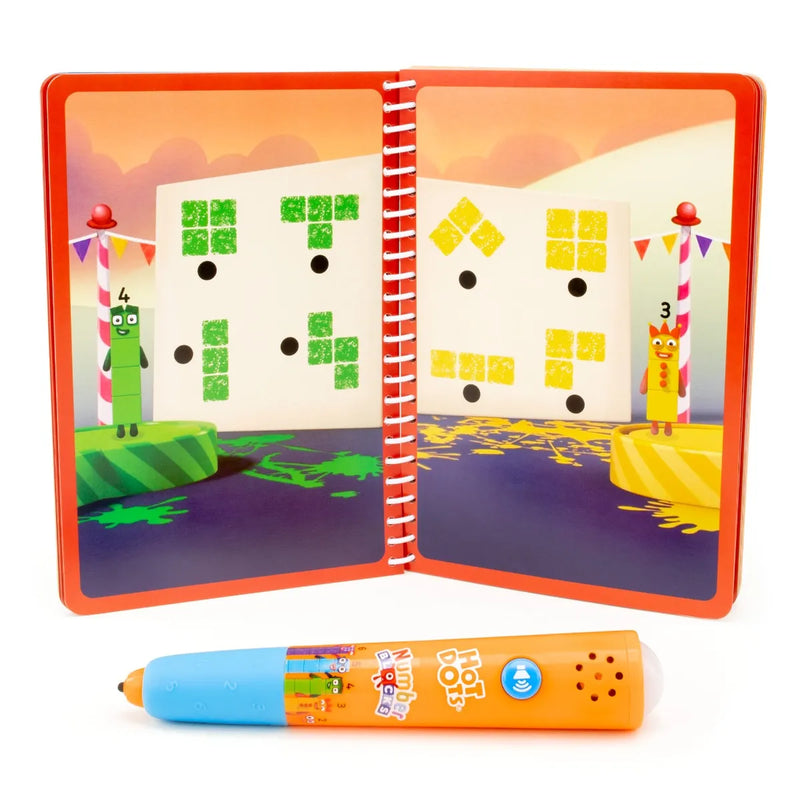 Hot Dots® Numberblocks Activity Book & Interactive Pen, Learning SPACE