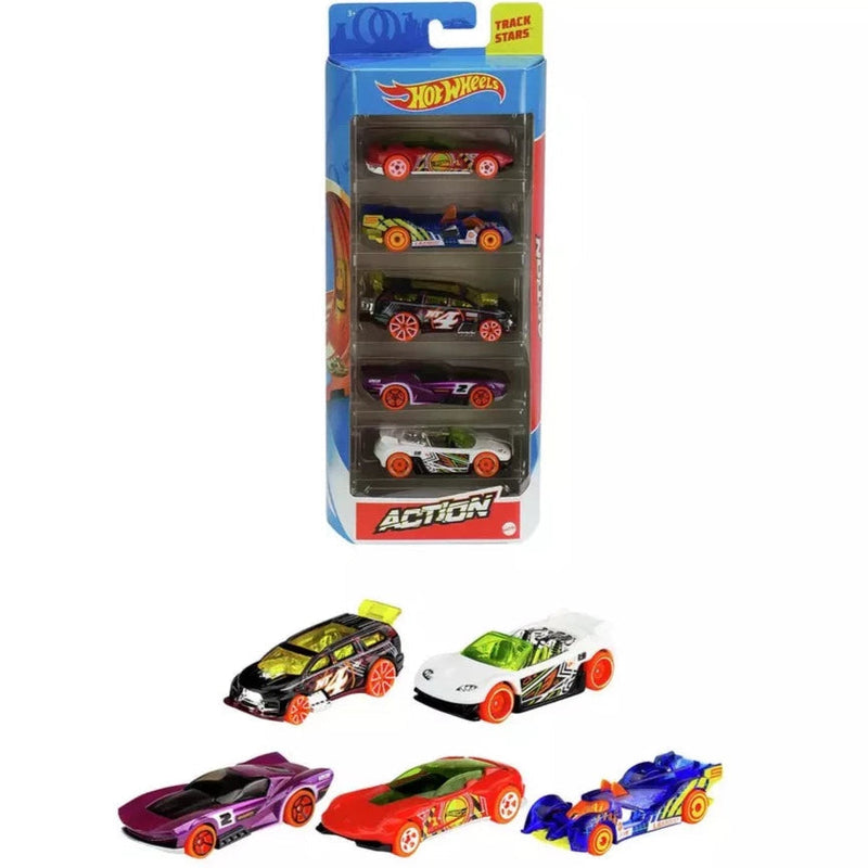 Hot Wheels 5 Car Gift Set, Learning SPACE