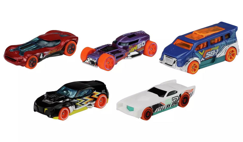 Hot Wheels 5 Car Gift Set, Learning SPACE