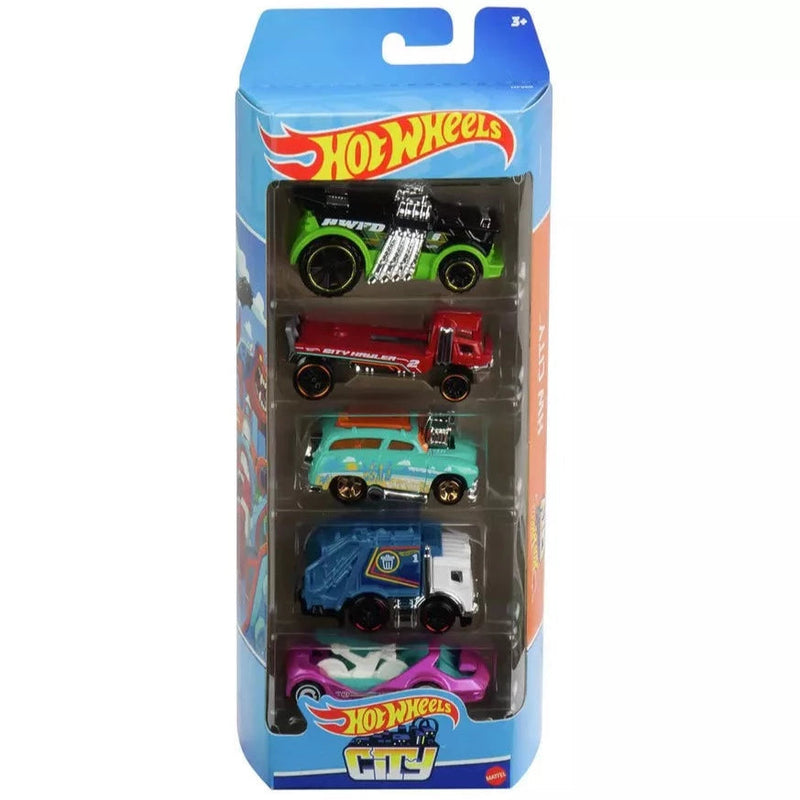 Hot Wheels 5 Car Gift Set, Learning SPACE