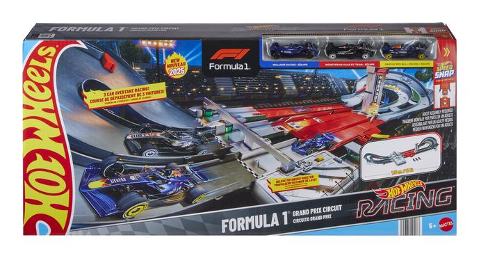 Hot Wheels Racing Grand Prix Track Set, Learning SPACE