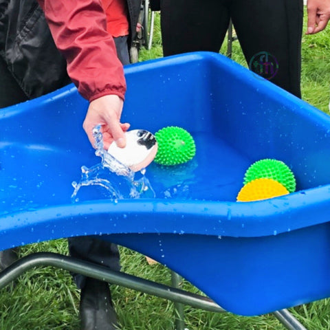 Hourglass Sand and Water Tray-Adapted Outdoor play, Messy Play, Outdoor Sand & Water Play, Outdoor Sand Pits, Sand, Sand & Water, Sensory Garden, Stock, Water & Sand Toys-Learning SPACE