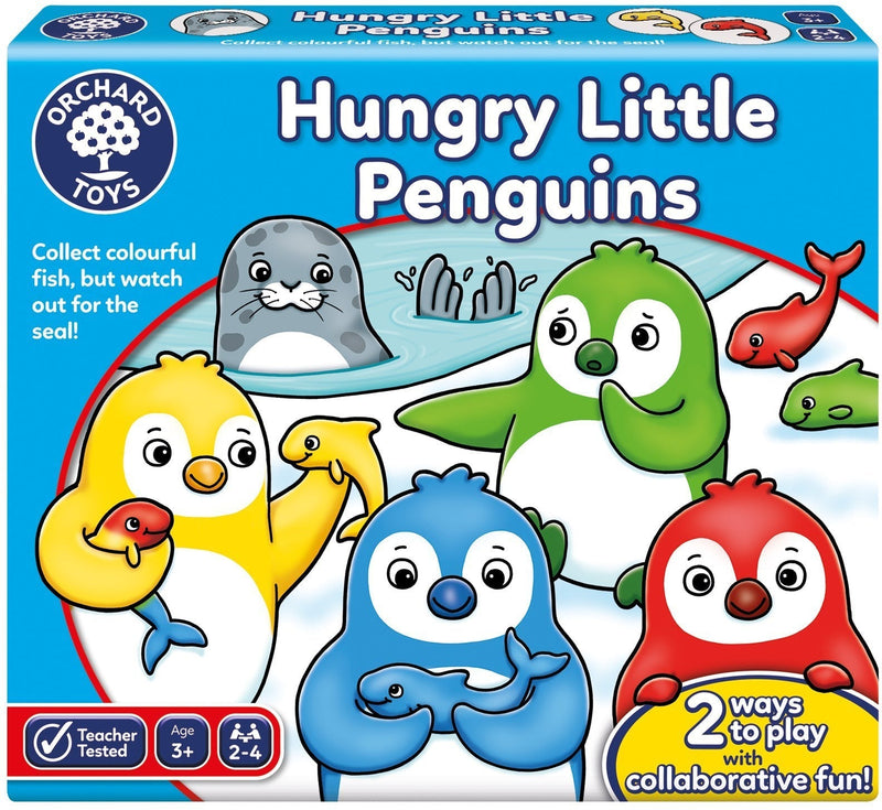 Hungry Little Penguins Board Game – A Fishy Race Against the Seal!, Learning SPACE
