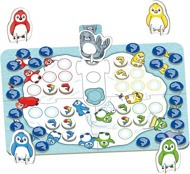 Hungry Little Penguins Board Game – A Fishy Race Against the Seal!, Learning SPACE