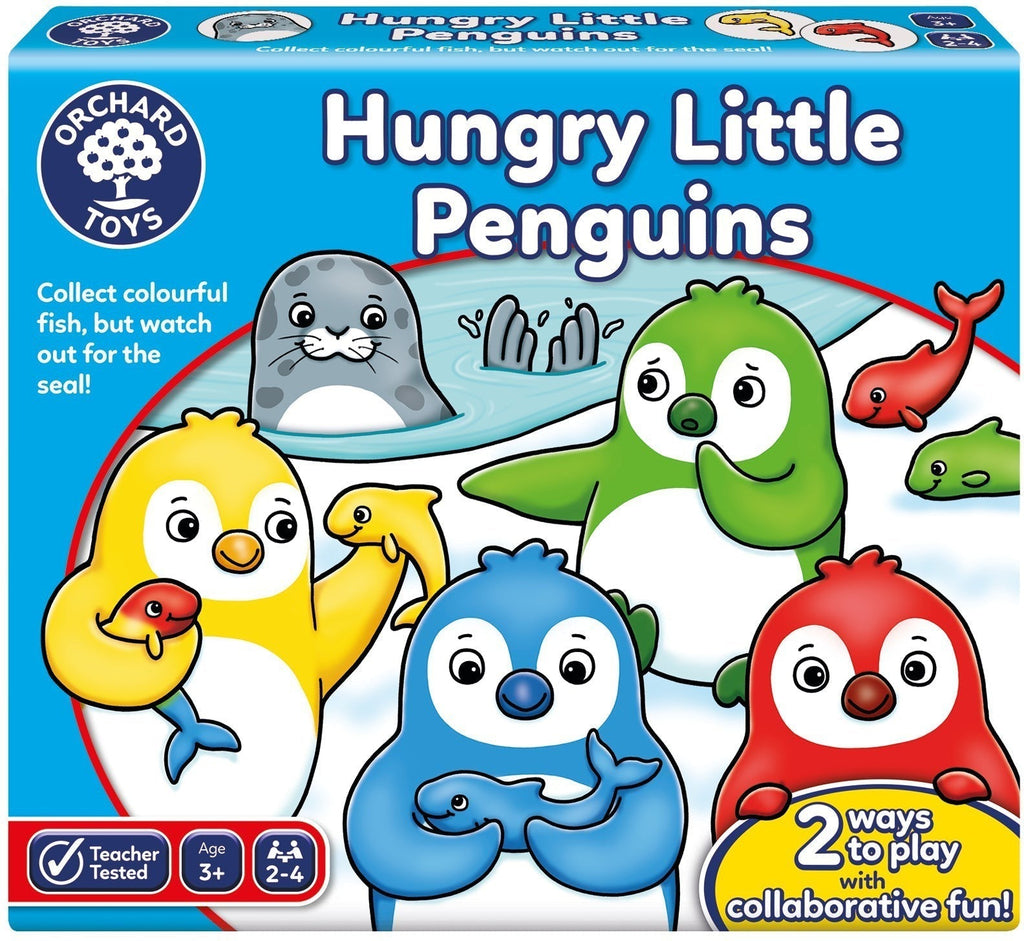 Hungry Little Penguins-Early years Games & Toys, Gifts For 2-3 Years Old, Gifts For 3-5 Years Old, Orchard Toys, Primary Games & Toys-Learning SPACE