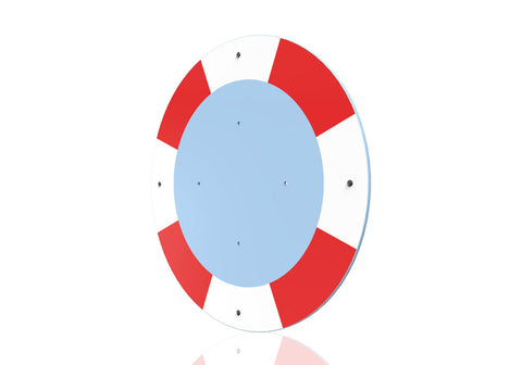IKC Arctic Life Buoy Wall Plate-Dropship,IKC Arctic,IKC Play,IKC Wall Plates,Sensory Wall Panels & Accessories-Learning SPACE