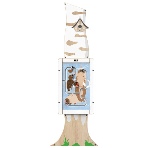 IKC Birch Wall Plate PM-Dropship,IKC Arctic,IKC Play,IKC Wall Plates,Nursery,Sensory Wall Panels & Accessories-Learning SPACE