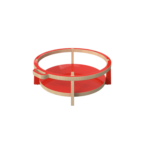 IKC Buxus Softplay Stool-Dropship,IKC Furniture,IKC Play-Red-PP00748-Learning SPACE