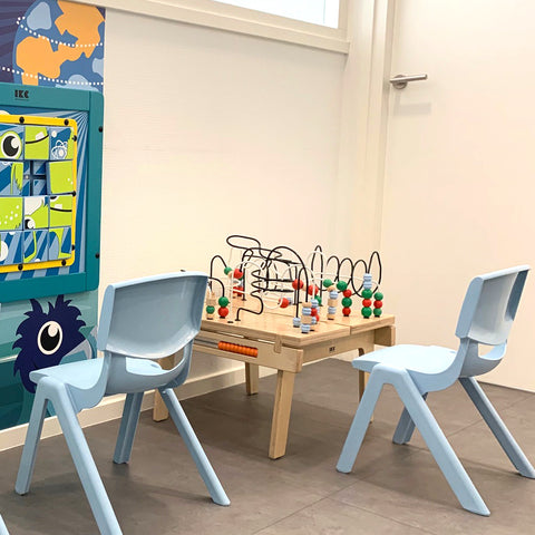 IKC Buxus Wirebeads Table-Dropship,Fine Motor Skills,IKC Freestanding Play Structure,IKC Freestanding Play System,IKC Play,Tracking & Bead Frames-Learning SPACE
