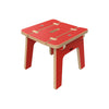 IKC Buxus Wooden Stool-Children's Wooden Seating,Dropship,IKC Furniture,IKC Play,Seating,Toddler Seating-Red-PP00740-Learning SPACE