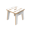 IKC Buxus Wooden Stool-Children's Wooden Seating,Dropship,IKC Furniture,IKC Play,Seating,Toddler Seating-White-PP00730-Learning SPACE