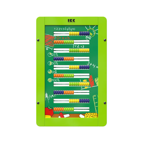 IKC Calculator Wall Game-Dropship,Fine Motor Skills,IKC Classic,IKC Play,Nurture Room,Sensory Room Furniture,Sensory Wall Panels & Accessories-Green-PP00138-Learning SPACE