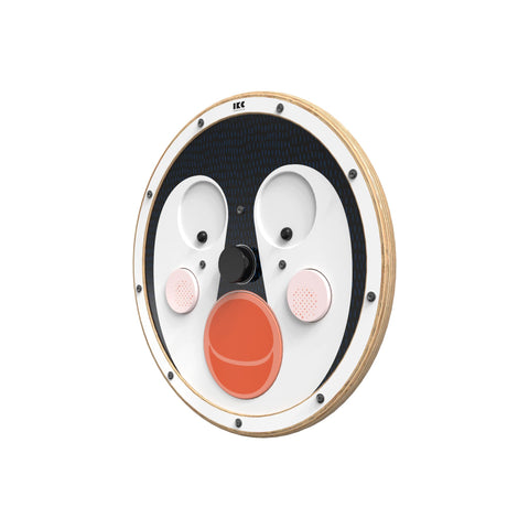 IKC Happy Penguin Wall Game-Dropship,IKC Arctic,IKC Play,IKC Round Wall Games,Nurture Room,Sensory Room Furniture,Sensory Wall Panels & Accessories-Learning SPACE