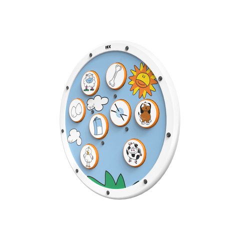 IKC Match and Pop Wall Game-Dropship,IKC Play,IKC Round Wall Games,Nurture Room,Sensory Room Furniture,Sensory Wall Panels & Accessories-Learning SPACE