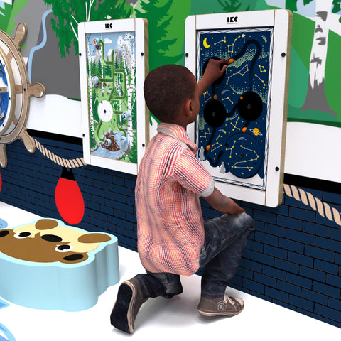 IKC Northern Lights Wall Game-Dropship,IKC Arctic,IKC Play,Nurture Room,Sensory Room Furniture,Sensory Wall Panels & Accessories-Learning SPACE