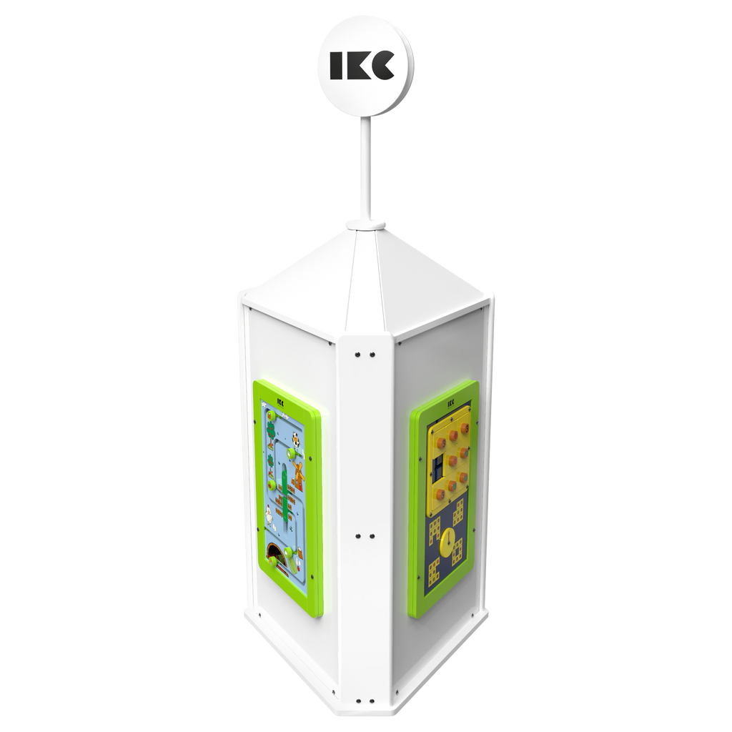 IKC Playtower Play Structure (Excl. Modules)-Dropship,Furniture,IKC Freestanding Play Structure,IKC Freestanding Play System,IKC Play,Wellbeing Furniture-White-PP00512-Learning SPACE