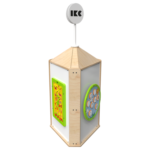 IKC Playtower with Interactive Touch Screen (Excl. Modules)-Dropship,IKC Freestanding Play Structure,IKC Freestanding Play System,IKC Play-Learning SPACE