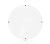 IKC Round Wallplate For Wall Game-Dropship,IKC Play,IKC Wall Plates,Sensory Wall Panels & Accessories-White-PP10009-Learning SPACE