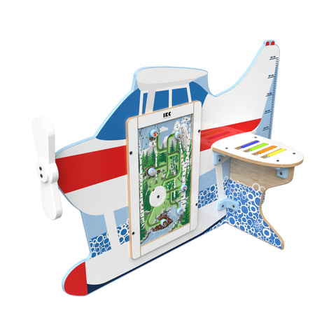 IKC Splash Down Seaplane Play Structure (Excl. Module)-Cars & Transport,Dropship,Early Years Sensory Play,IKC Freestanding Play Structure,IKC Freestanding Play System,IKC Play,Imaginative Play,Role Play-Learning SPACE