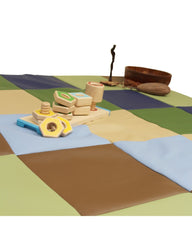 Large Natural Earth Play Mat (148*148cm), Learning SPACE