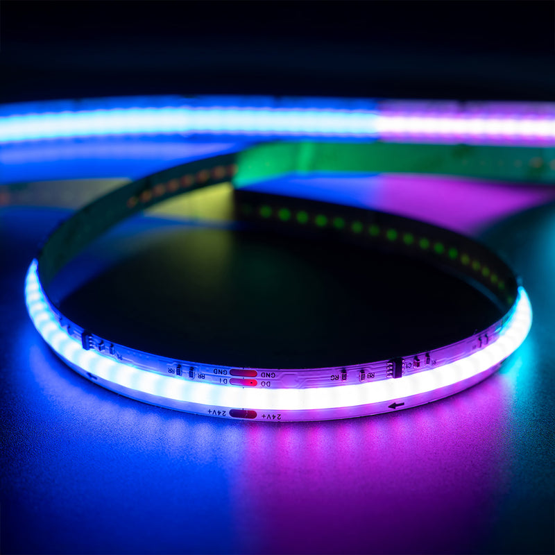IP20 24V COB RGB Smart LED Tape, Learning SPACE