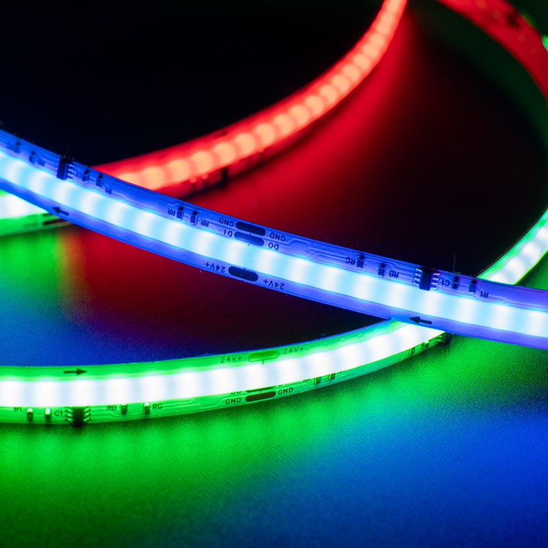 IP20 24V COB RGB Smart LED Tape, Learning SPACE