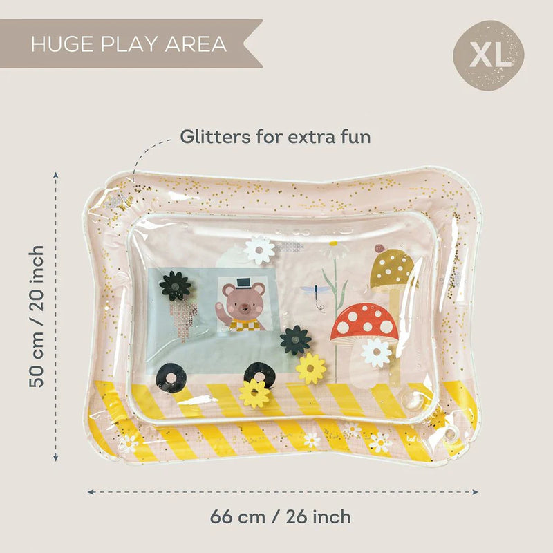Ice Cream Bear Tummy Time Water Mat, baby toys Learning SPACE