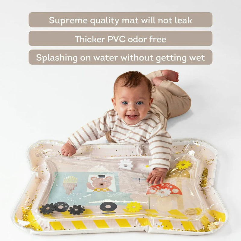 Ice Cream Bear Tummy Time Water Mat, baby toys Learning SPACE