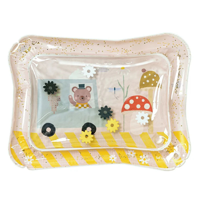Ice Cream Bear Tummy Time Water Mat, baby toys Learning SPACE