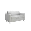 Iceberg Fabric Sofa, Metal Feet Learning SPACE