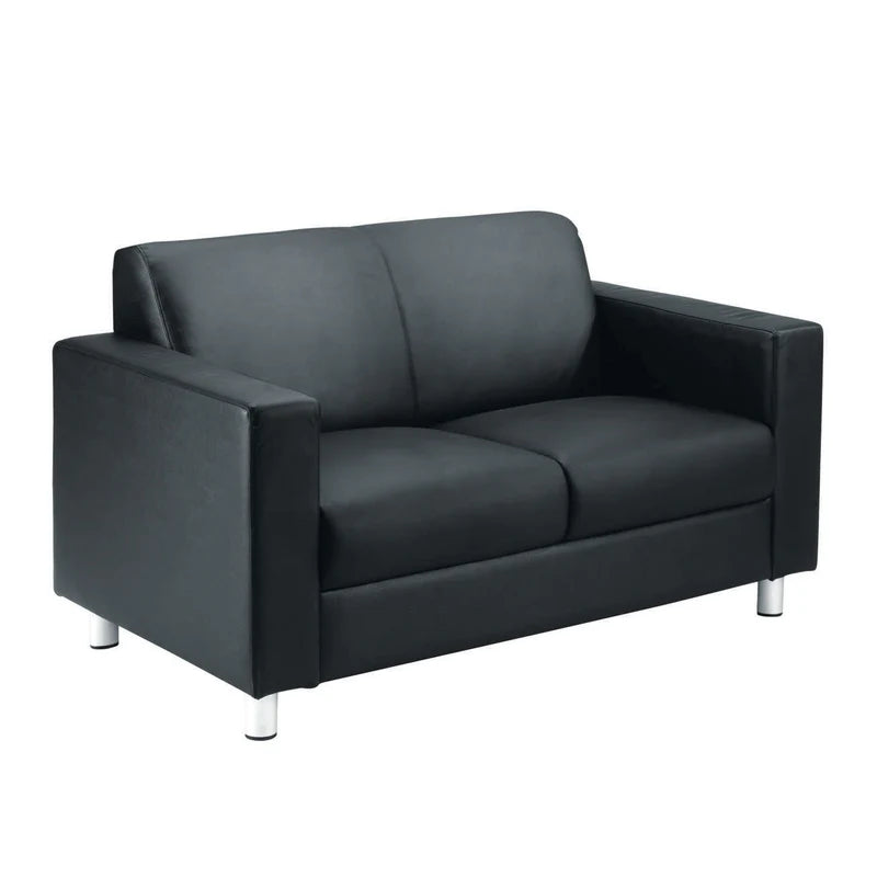 Iceberg Leather Faced Sofa, Learning SPACE