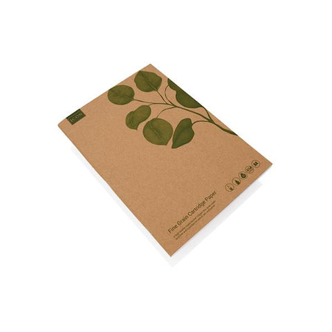 Icon Green A4 80pg 110gsm Kraft Sketch Book, Learning SPACE