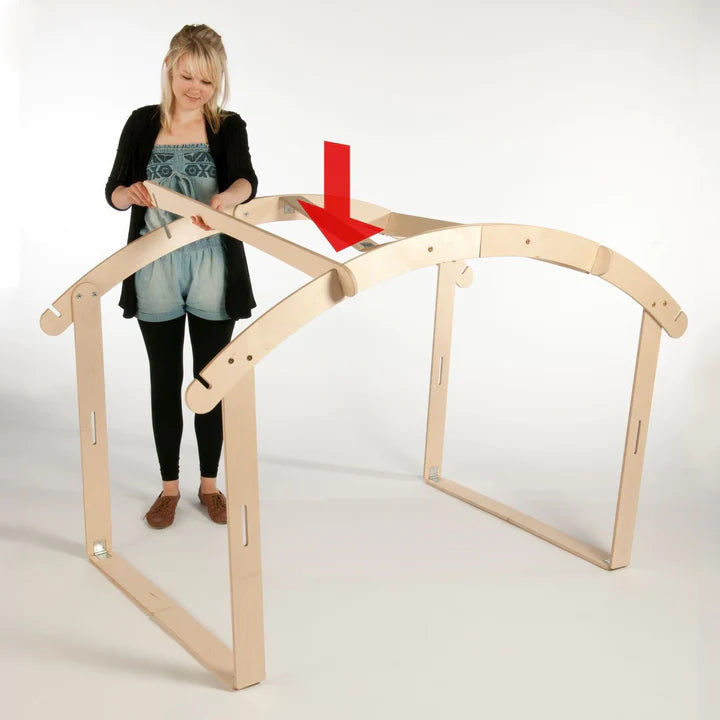 Indoor/Outdoor Folding Den plus Blackout Sensory Den Kit, Learning SPACE