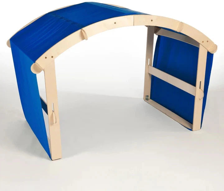 Indoor/Outdoor Folding Den plus Blackout Sensory Den Kit, Learning SPACE