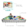 Infantino Foldable Foam Mat-Mats & Rugs, Play Mats & Baby Gyms, Playmat, Playmats & Baby Gyms-INF-GYM05-Learning SPACE