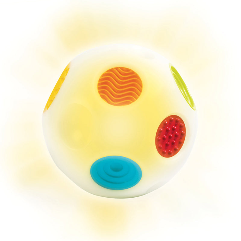 Infantino Sensory Sound Light Activity Ball Engaging Baby Toy