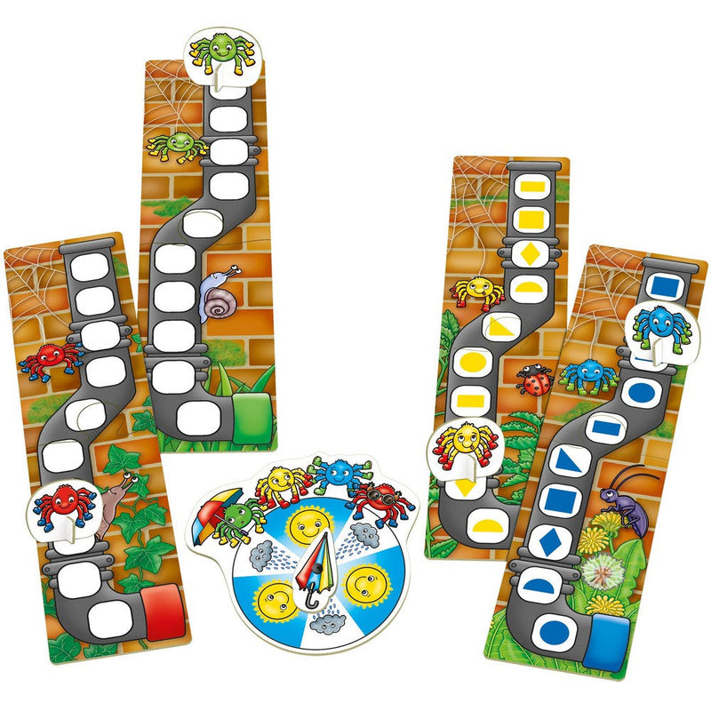 Insey Winsey Spider Game, Learning SPACE