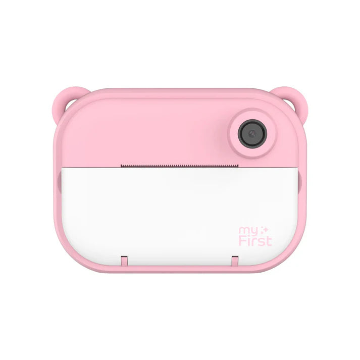 Instant Print Camera | Thermal Printer w/ Paper Refills | myFirst Camera Insta 2, Pink Learning SPACE