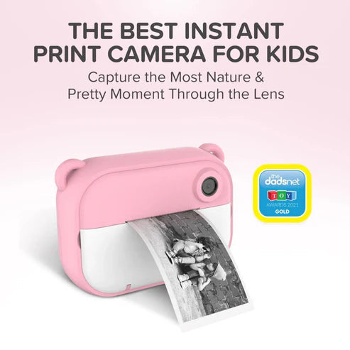 Instant Print Camera | Thermal Printer w/ Paper Refills | myFirst Camera Insta 2, Learning SPACE
