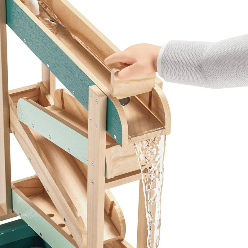 Interactive Wooden Water Track for Kids – Outdoor Play & Learning, Learning SPACE