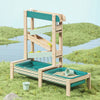 Interactive Wooden Water Track for Kids – Outdoor Play & Learning, Learning SPACE