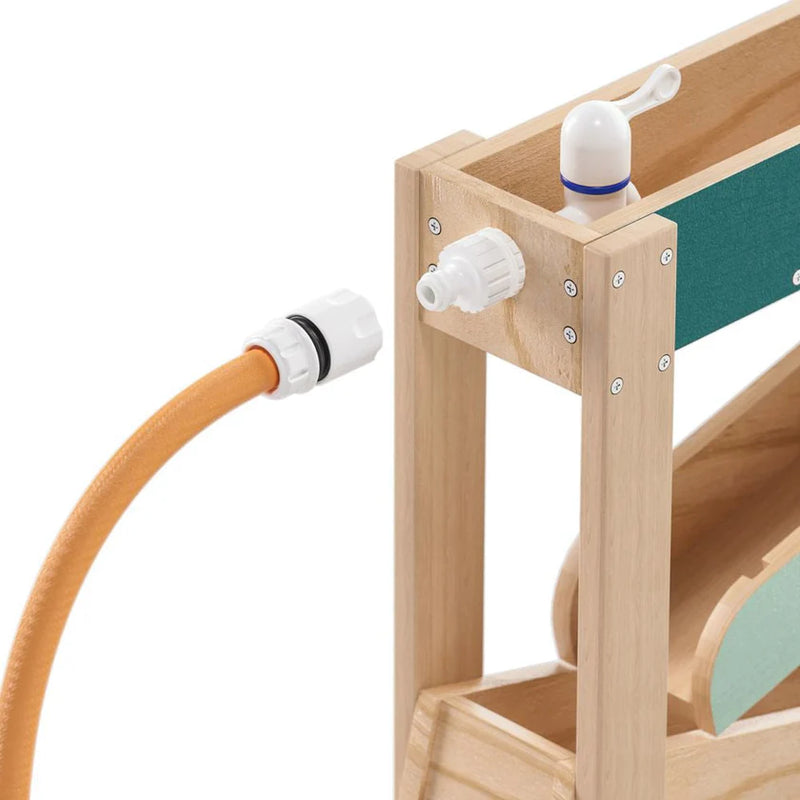 Interactive Wooden Water Track for Kids – Outdoor Play & Learning, Learning SPACE