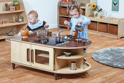 Island Kitchen - Toddler-Cosy Direct, Kitchens & Shops & School, Play Kitchen, Role Play-Learning SPACE