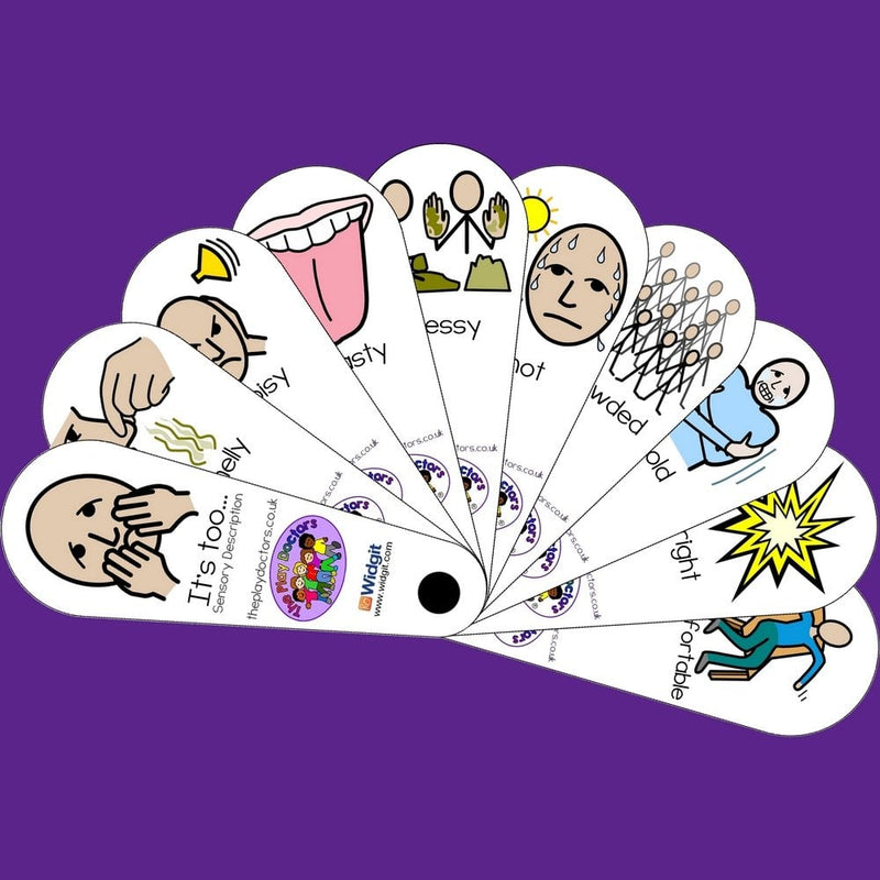 It’s Too Sensory Description Fan, Learning SPACE