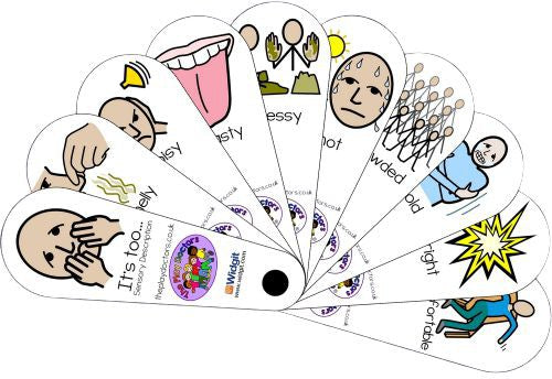 It’s Too Sensory Description Fan, Learning SPACE
