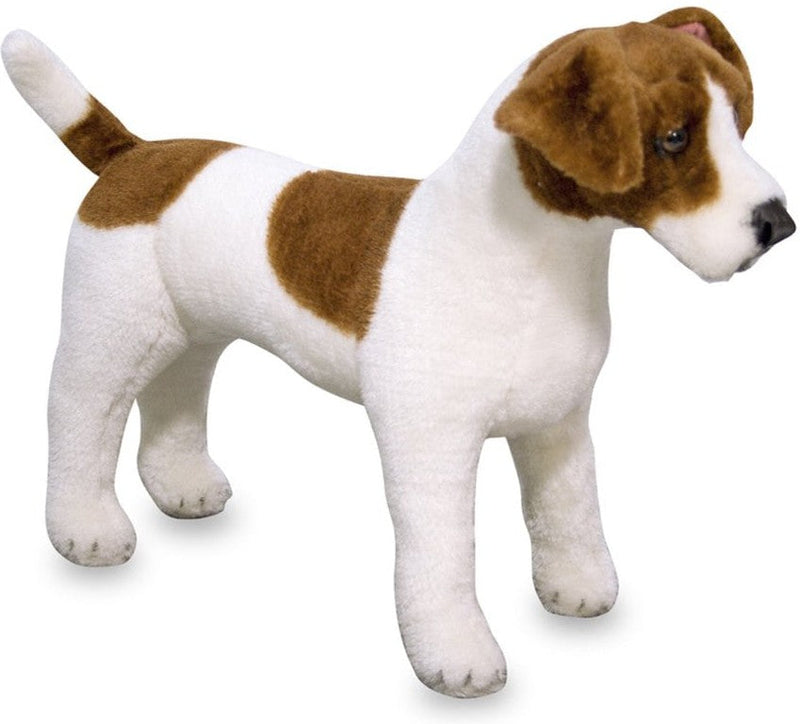Jack Russell Terrier Dog Giant Stuffed Animal, Learning SPACE
