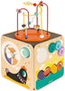 Janod Multi-Activity Cube-AllSensory, Baby & Toddler Gifts, Baby Cause & Effect Toys, Baby Sensory Toys, Baby Wooden Toys, Cause & Effect Toys, Down Syndrome, Gifts For 1 Year Olds, Gifts For 6-12 Months Old, Janod Toys, Stock, Tactile Toys & Books, Tracking & Bead Frames-Learning SPACE